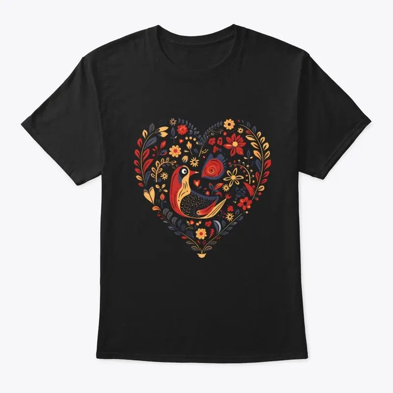 Heart-shaped Animal T-Shirt